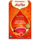 Yogi Tea BIO For The Senses tēja dabiskā labsajūta "Natural Wellbeing", 17pac./34.3g